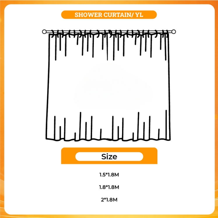3D shower curtain - Until Dawn Merch
