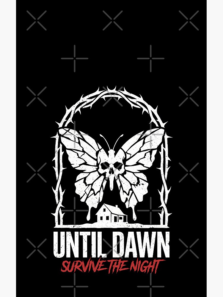 Until Dawn Matt And Emily Mountain Cabin Shower Curtain - Image 2