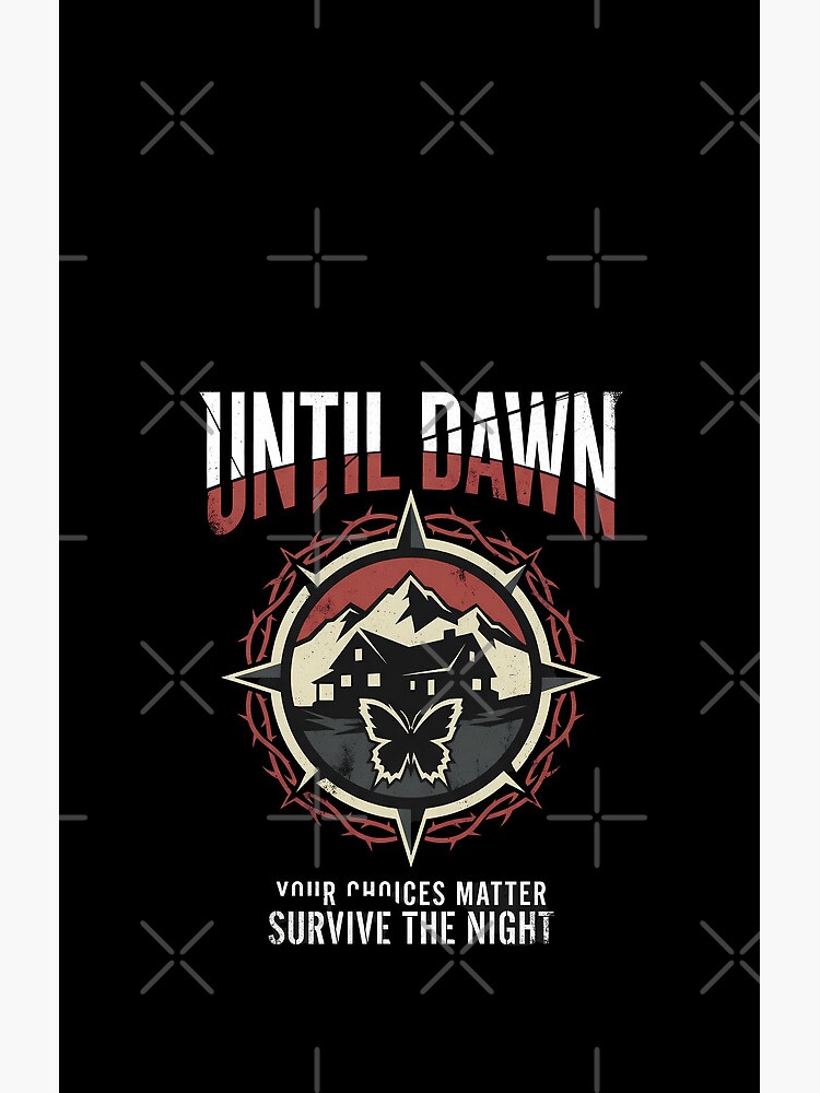 Until Dawn Chris And Ashley Prank Gone Wrong Shower Curtain - Image 2