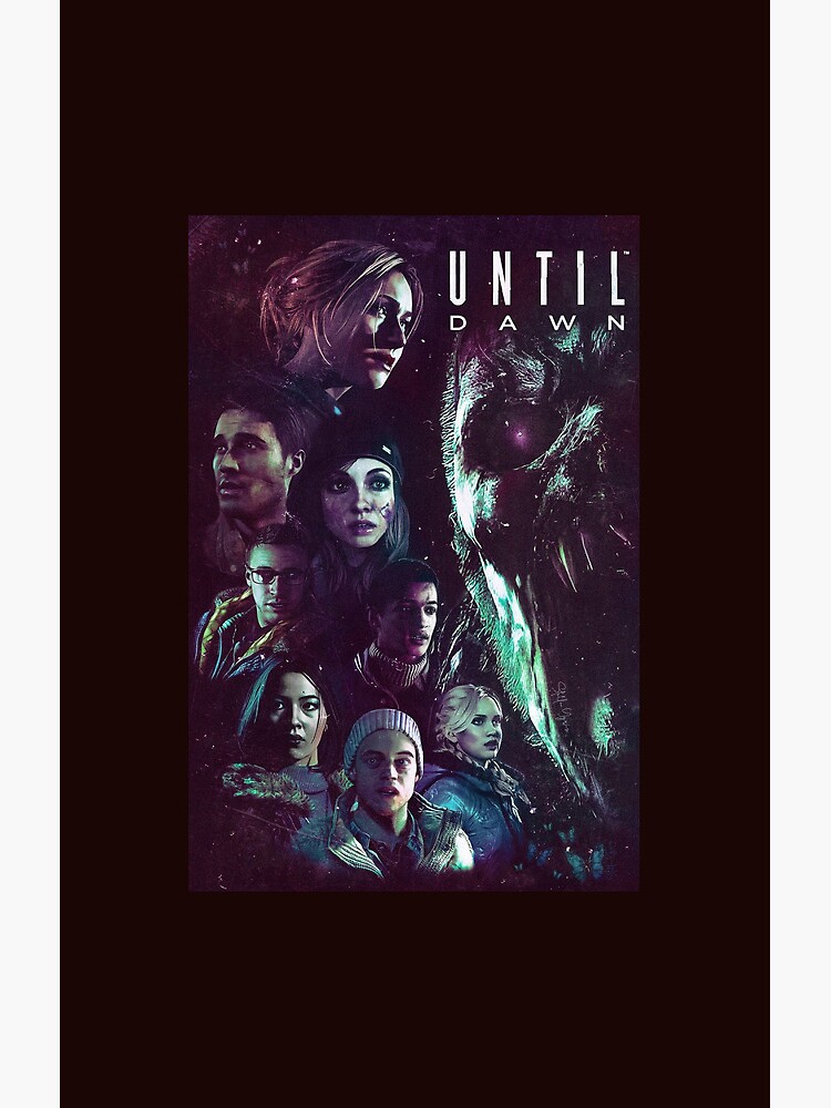 Hot Game Until Dawn Banner Shower Curtain - Image 2
