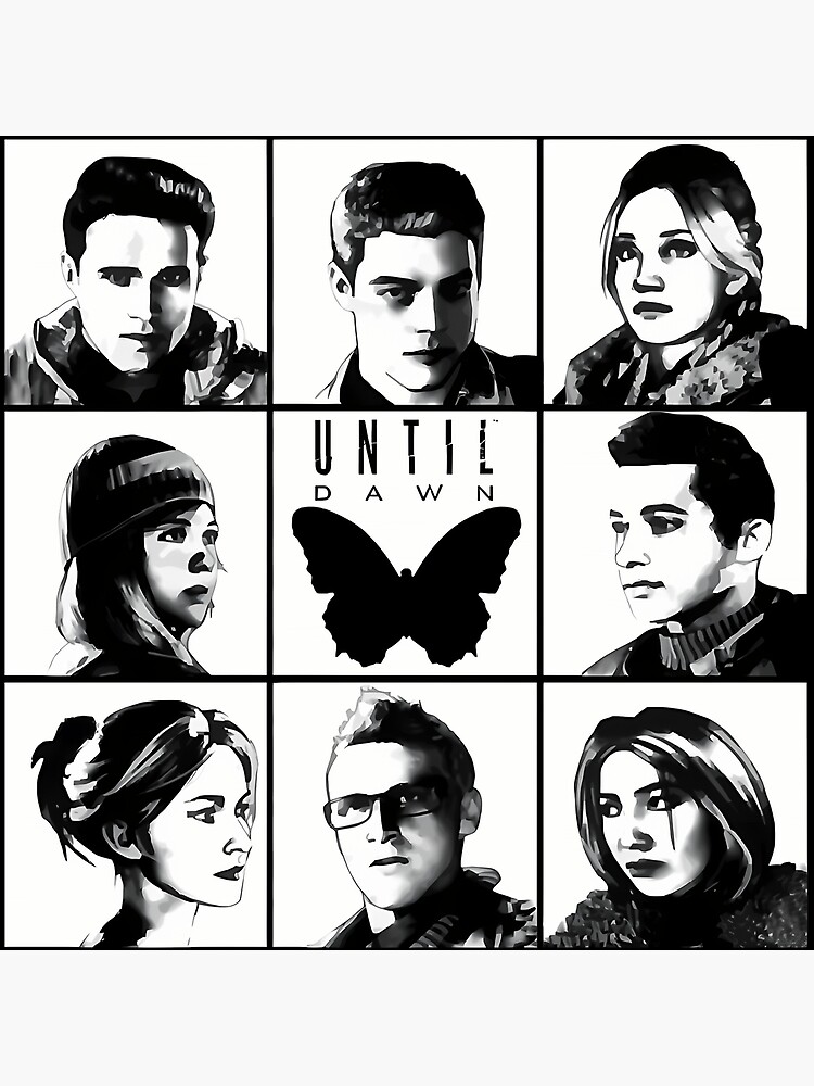 New Collection Until Dawn Main Characters Tapestry - Image 2
