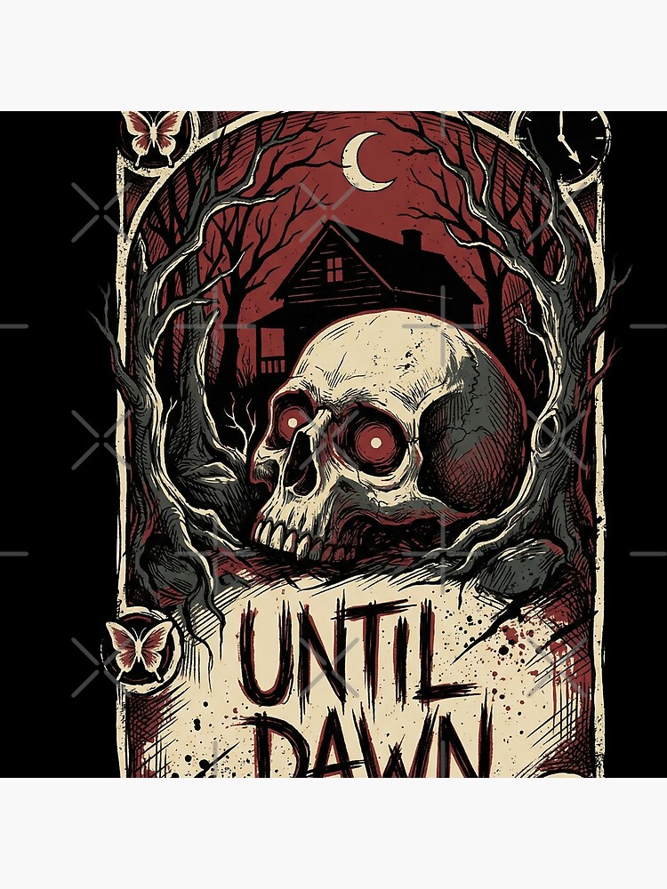 Until Dawn Wendigo Horror Portrait Clawed Beast Tapestry - Image 2