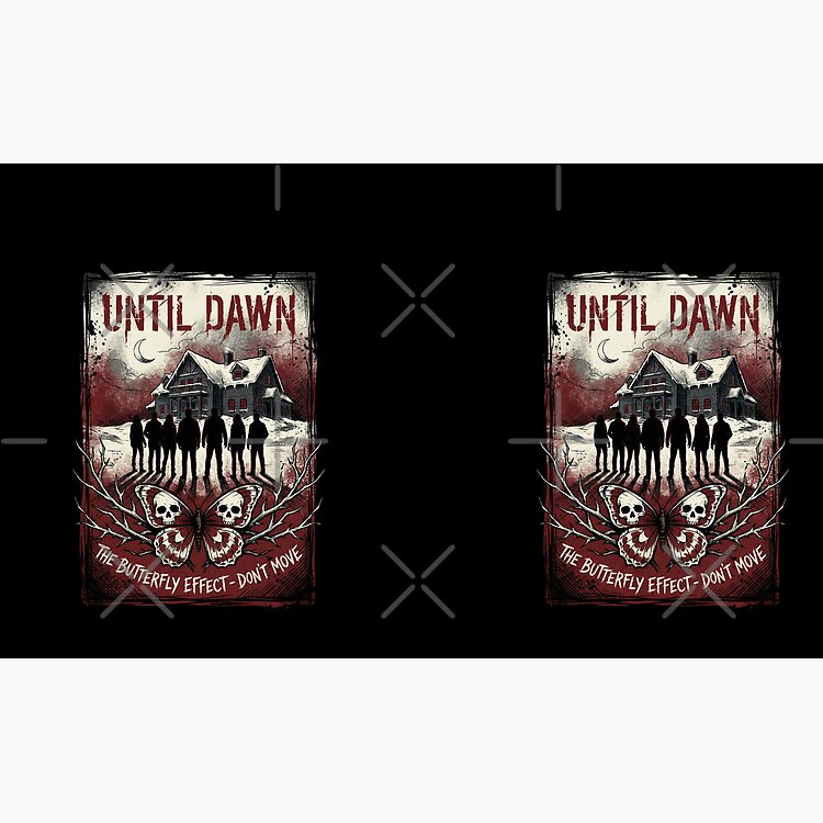 Until Dawn Remake Group Silhouette 8 Friends Mug - Image 2