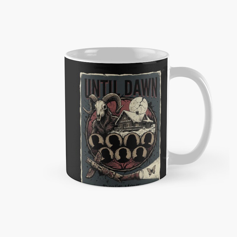 Sam Until Dawn Brave Survivor Axe Wielding Mug