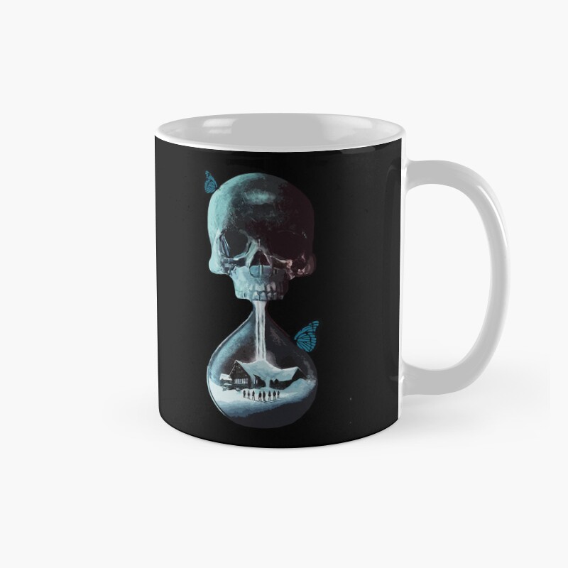 Game Until Dawn Skull And Butterflies Mug