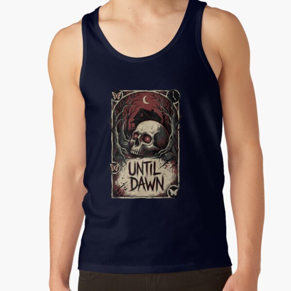 Until Dawn Wendigo Horror Portrait Clawed Tank Top - Image 5