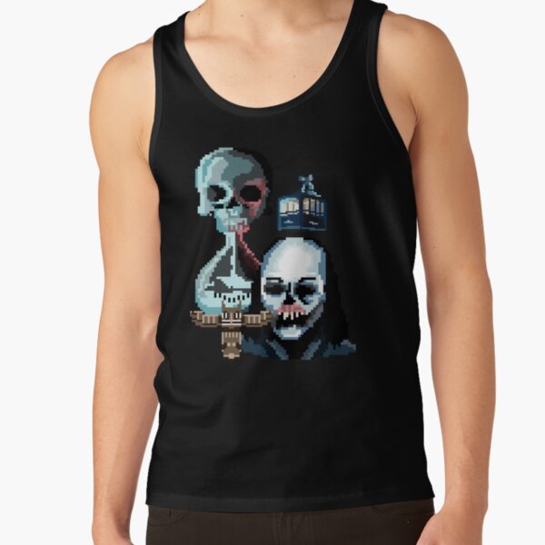 Until Dawn Famous Horror Movie Actors Watch Tank Top - Image 2
