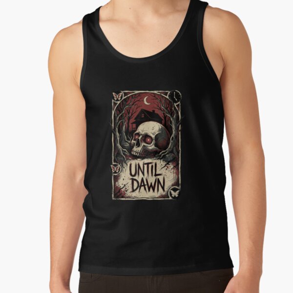 Until Dawn Wendigo Horror Portrait Clawed Tank Top - Image 2