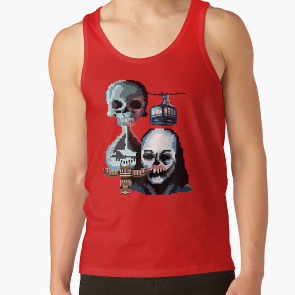 Until Dawn Famous Horror Movie Actors Watch Tank Top - Image 4
