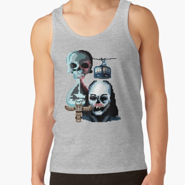 Until Dawn Famous Horror Movie Actors Watch Tank Top - Image 3