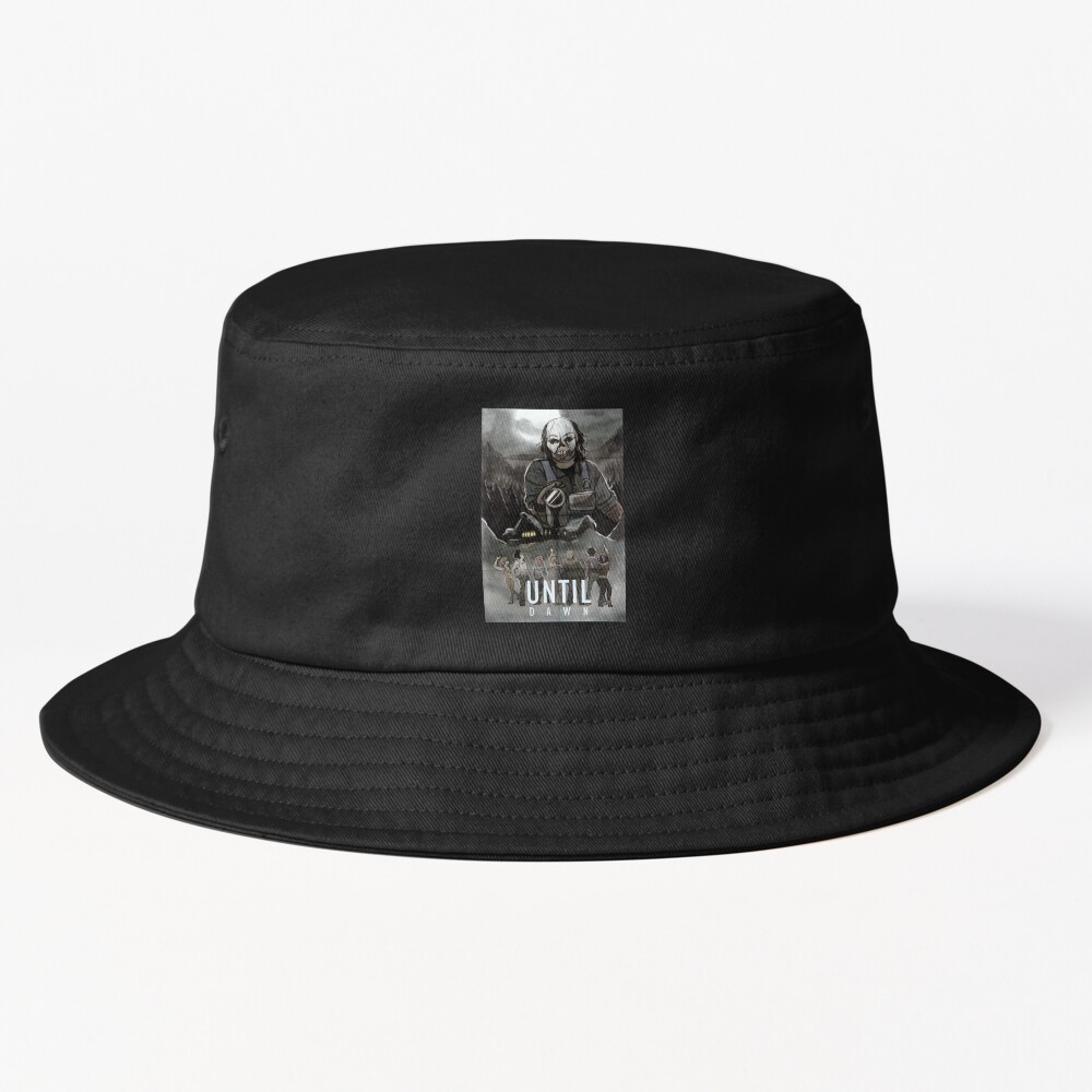 Until Dawn Psycho Vintage Design Bucket Hat