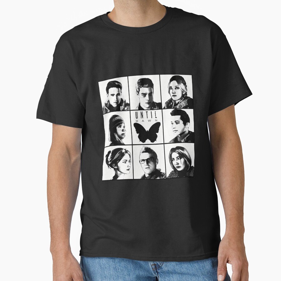 Hot Game Until Dawn Main Characters T-shirt - Image 2