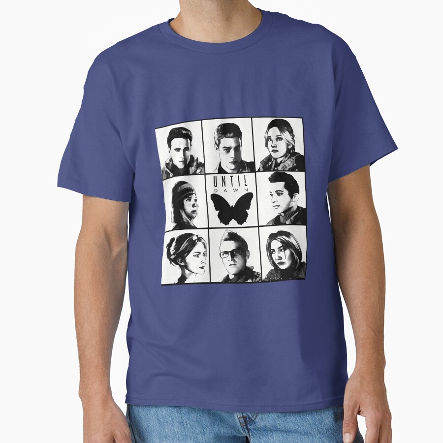 Hot Game Until Dawn Main Characters T-shirt - Image 4
