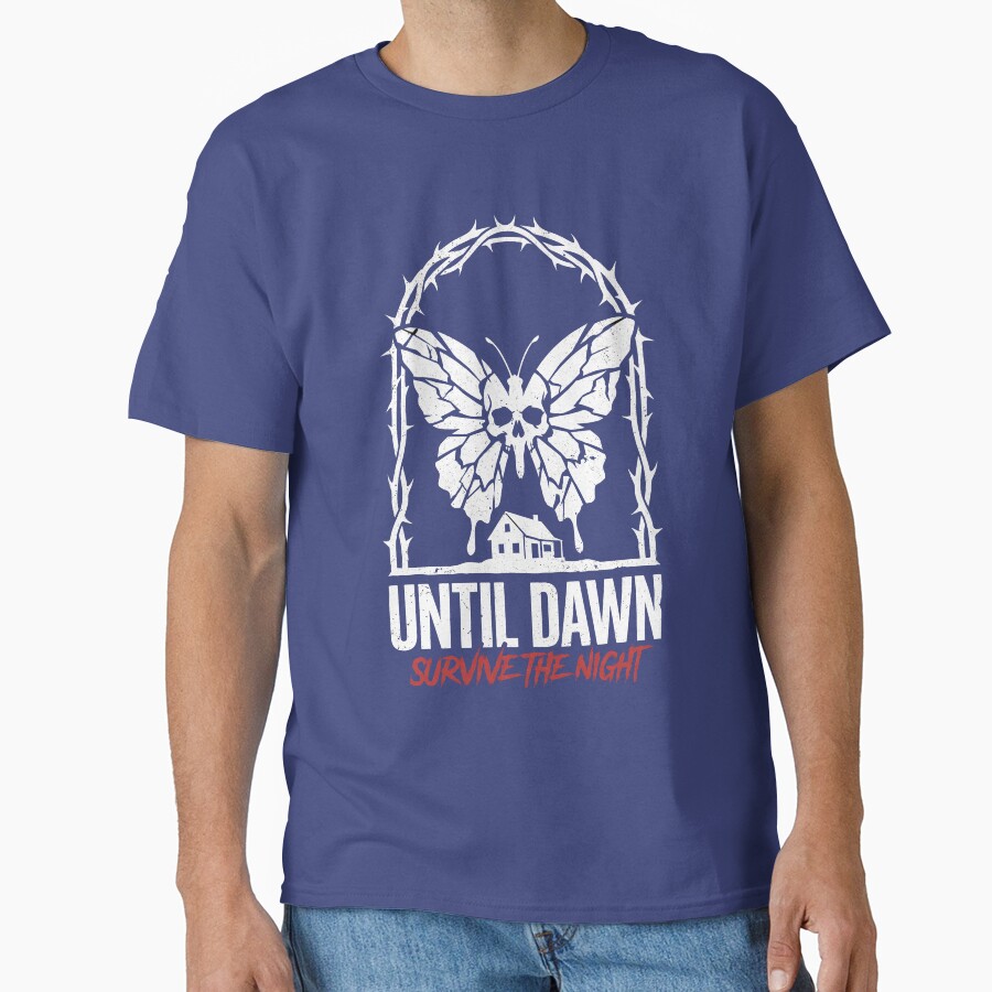 Until Dawn Matt And Emily Mountain Cabin T-shirt - Image 3