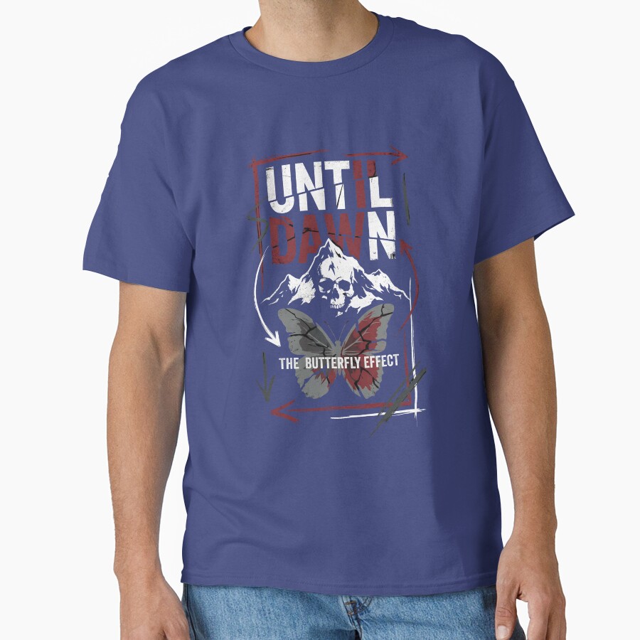 Until Dawn Butterfly Effect Horror Classic T-shirt - Image 3
