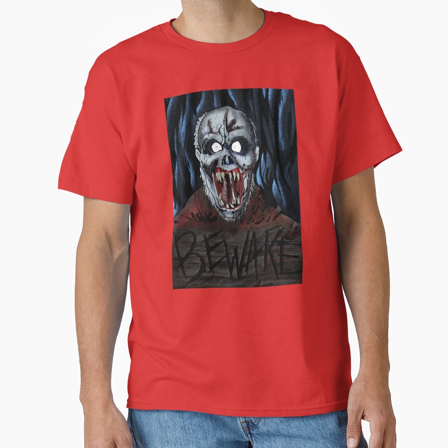 Beware The Wendigo Until Dawn Famous Horror T-shirt - Image 5