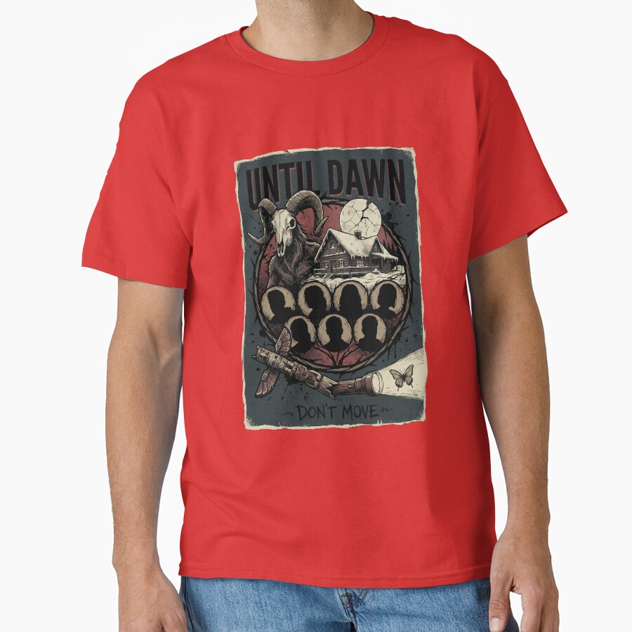 Sam Until Dawn Brave Survivor Axe Wielding T-shirt - Image 5