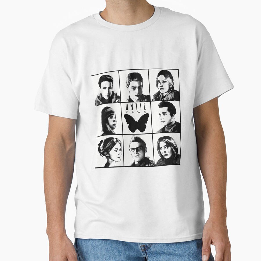 Hot Game Until Dawn Main Characters T-shirt
