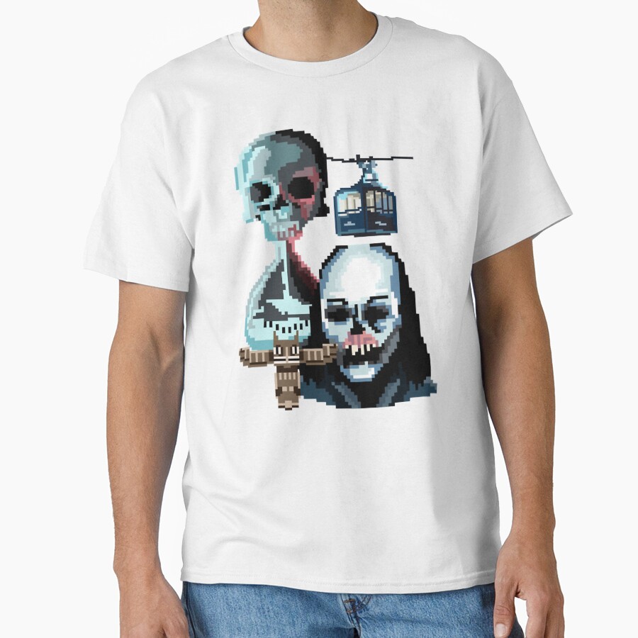 Until Dawn Famous Horror Movie Actors Watch T-shirt