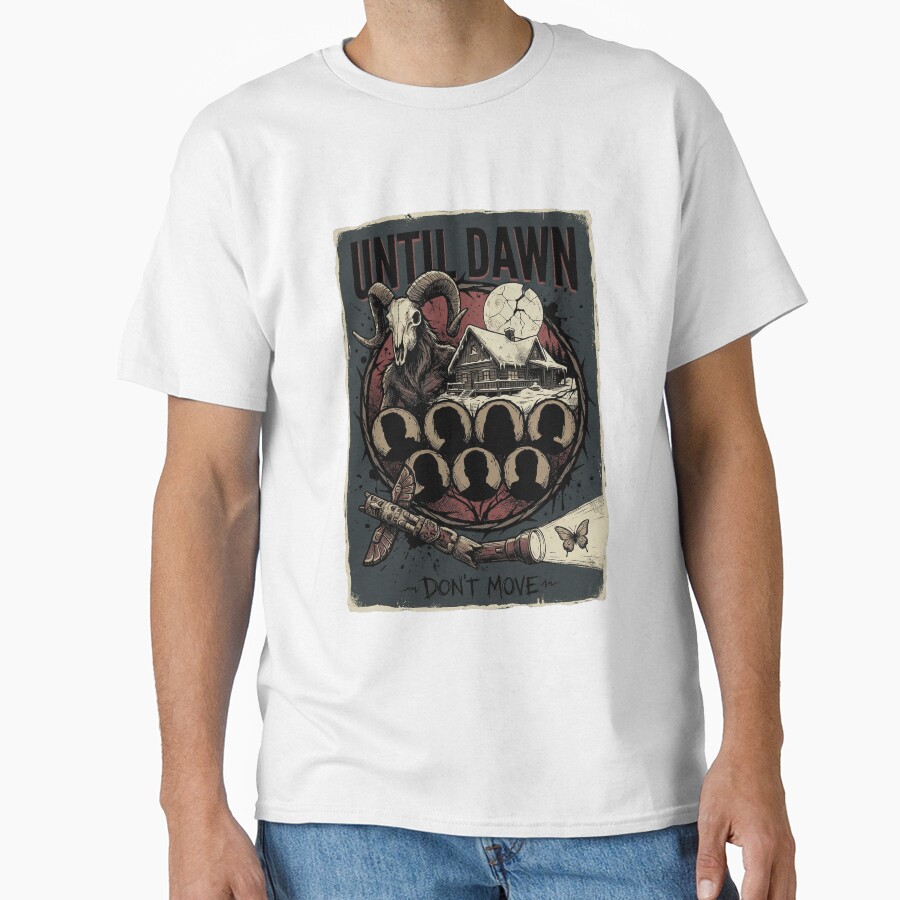 Sam Until Dawn Brave Survivor Axe Wielding T-shirt