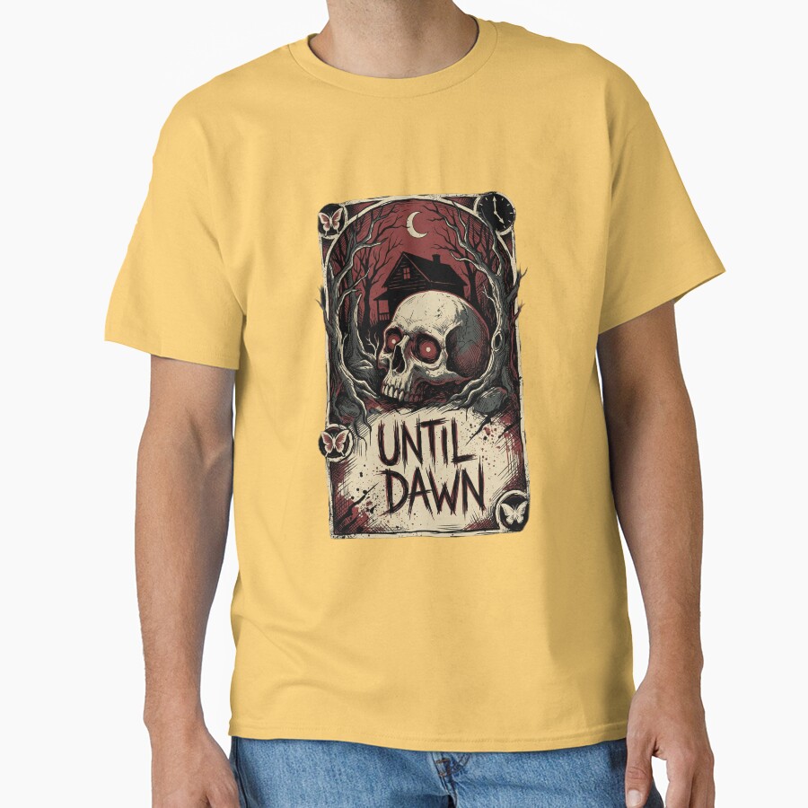 Until Dawn Wendigo Horror Portrait Clawed T-shirt - Image 6
