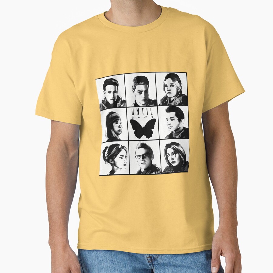 Hot Game Until Dawn Main Characters T-shirt - Image 6