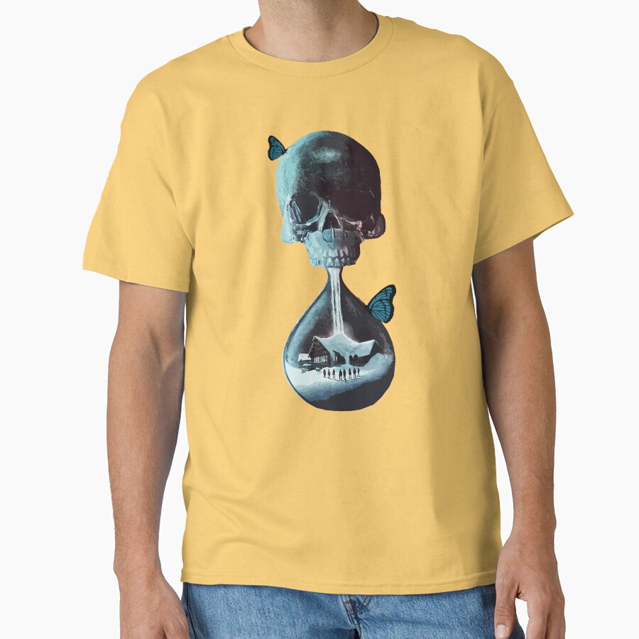 Hot Design Until Dawn Skull And Butterflies T-shirt - Image 6