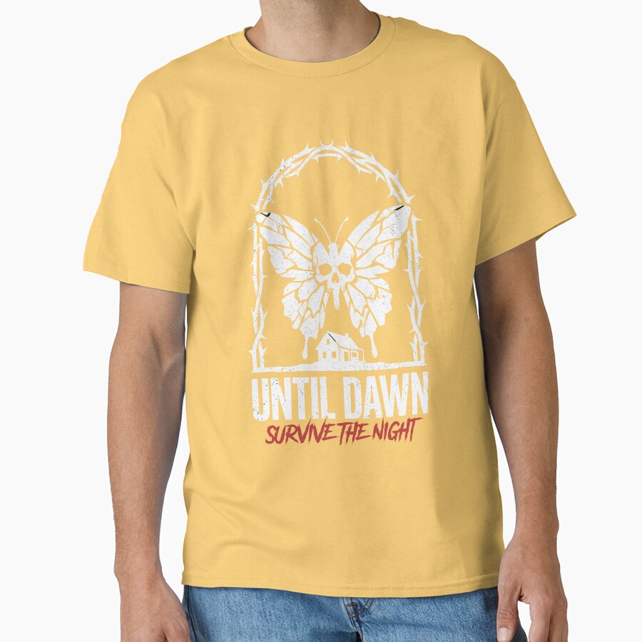 Until Dawn Matt And Emily Mountain Cabin T-shirt - Image 5