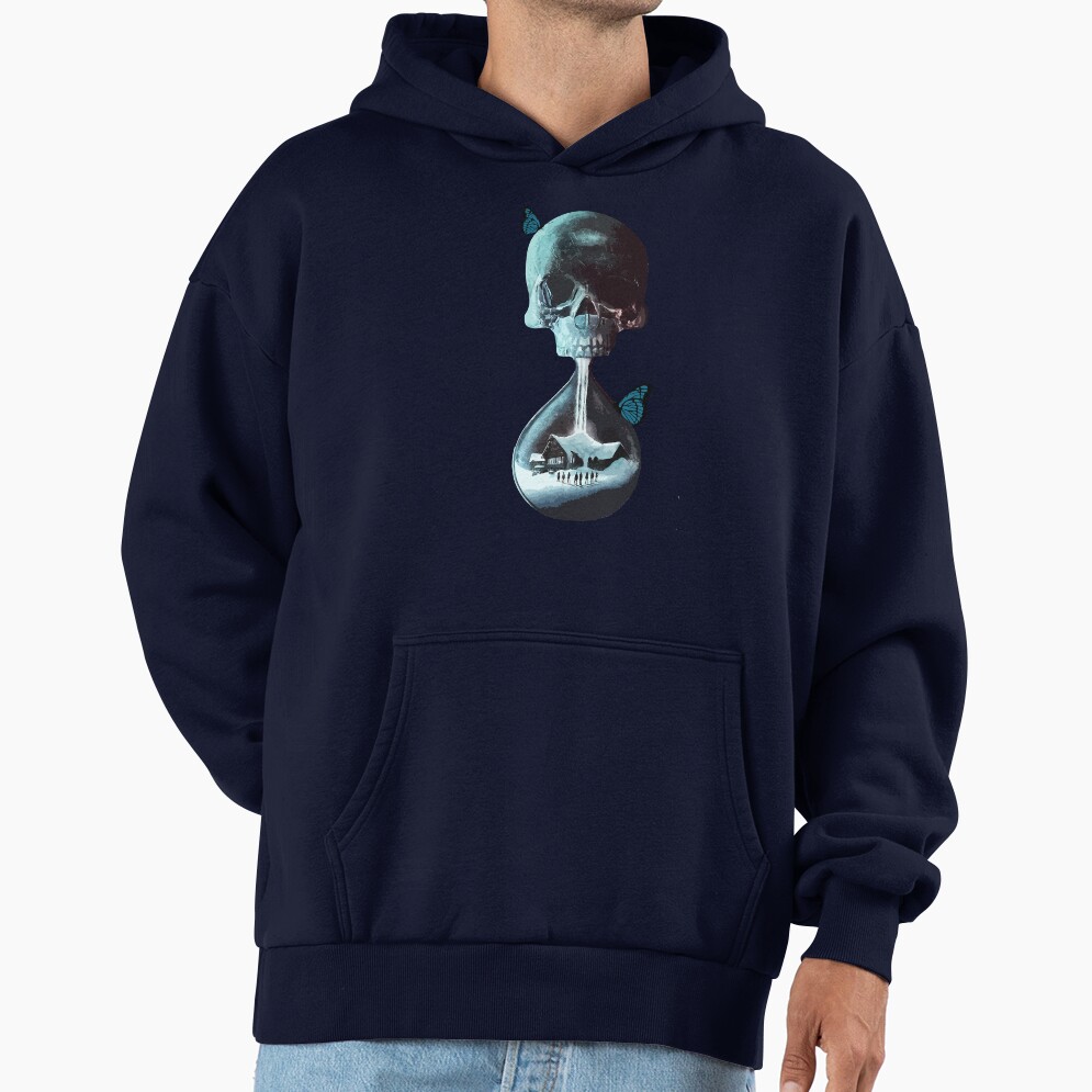 Hot Design Until Dawn Skull And Butterflies Hoodie - Image 5