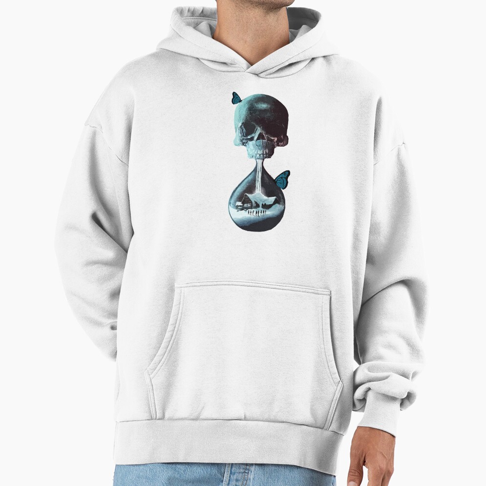 Hot Design Until Dawn Skull And Butterflies Hoodie