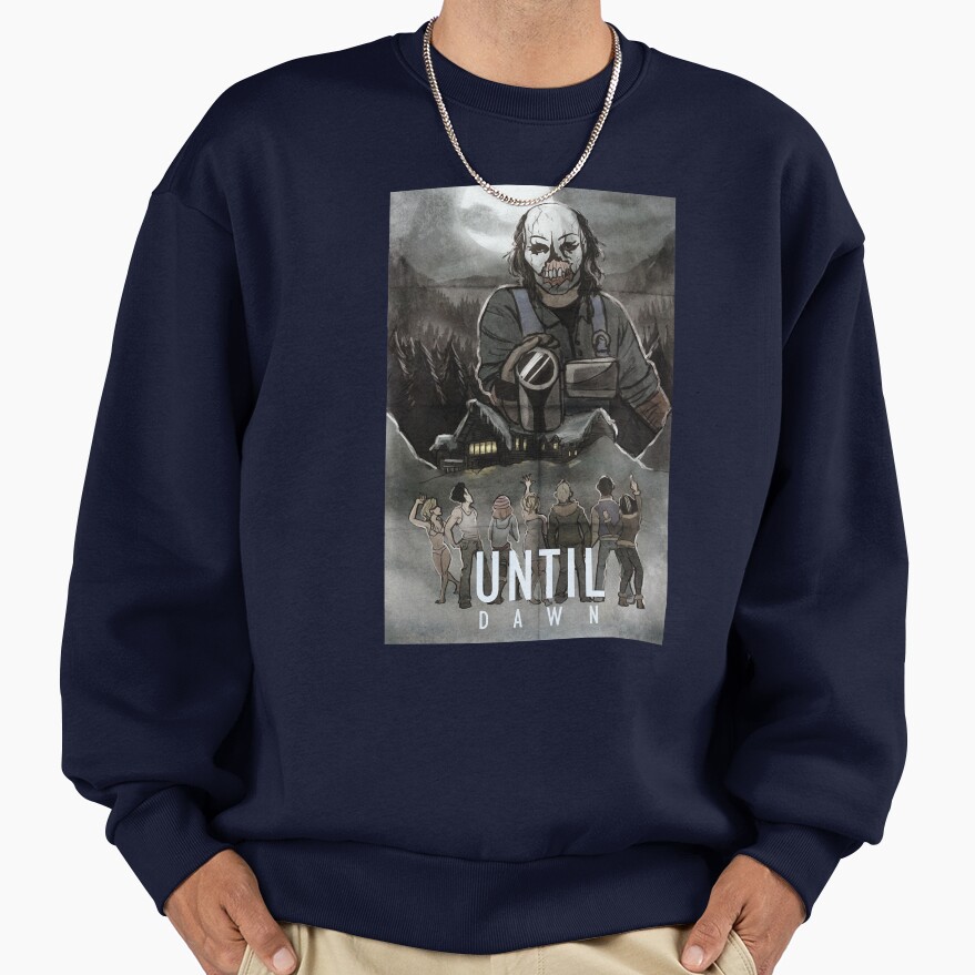Game Until Dawn Psycho Vintage Design Sweatshirt - Image 5