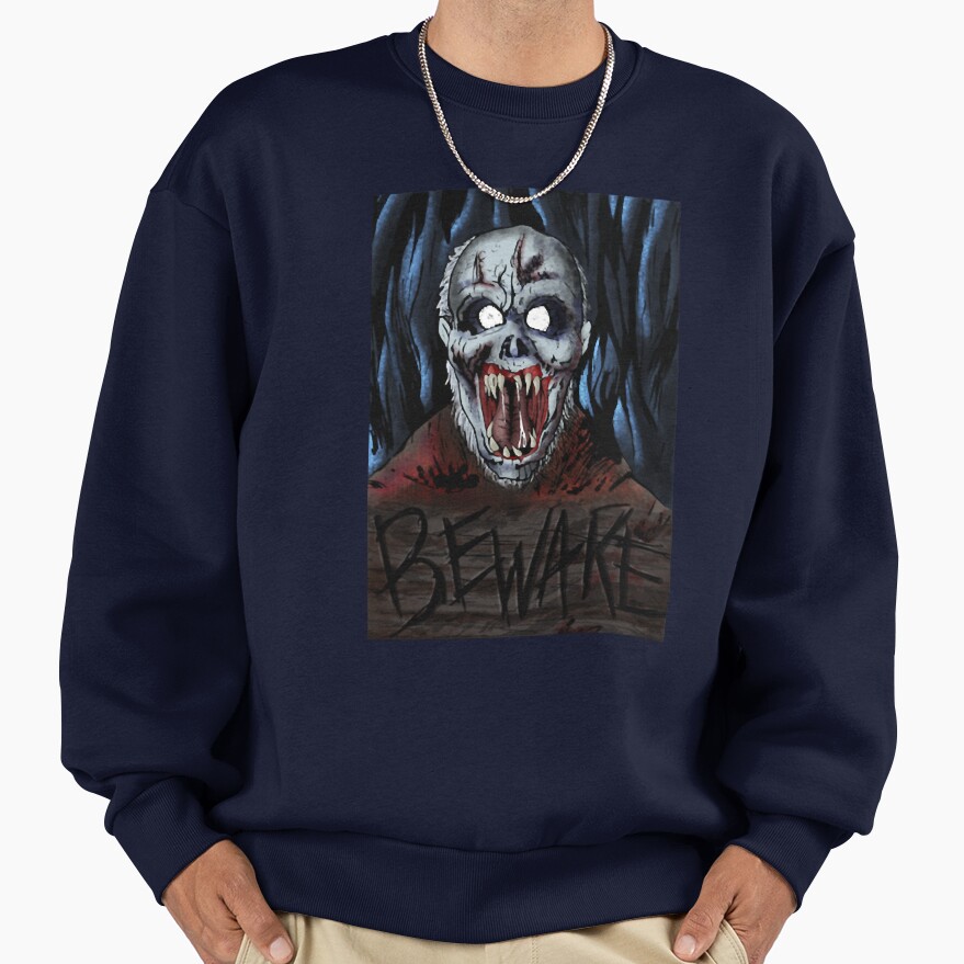Beware The Wendigo Until Dawn Famous Horror Sweatshirt - Image 5