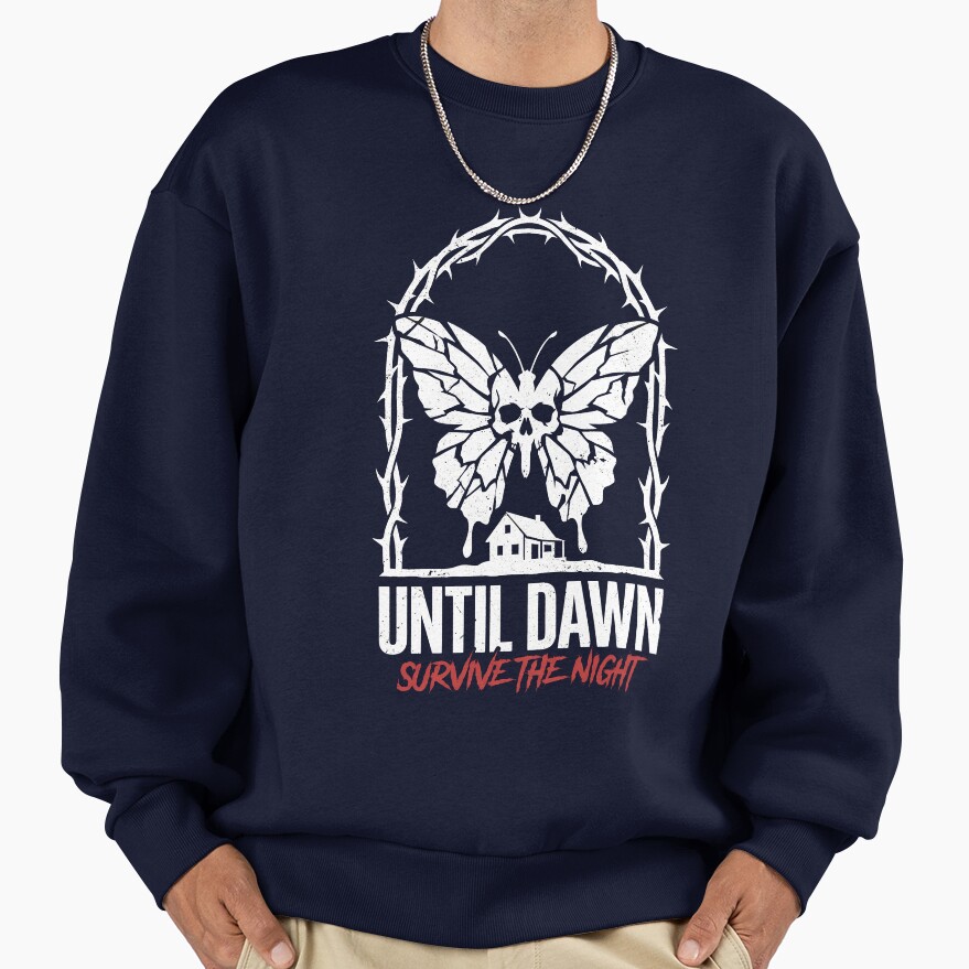 Until Dawn Matt And Emily Mountain Cabin Sweatshirt - Image 4