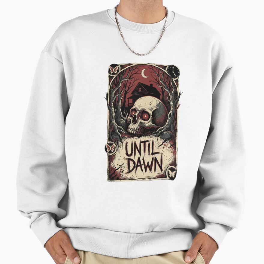 Until Dawn Wendigo Horror Portrait Clawed Sweatshirt