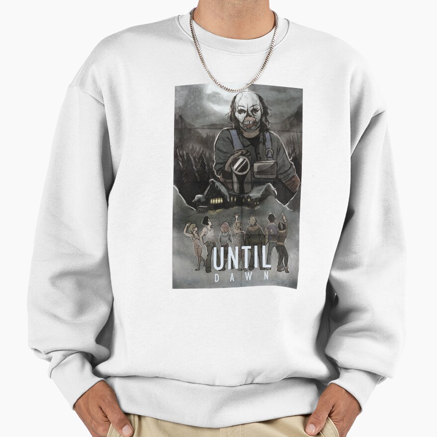 Game Until Dawn Psycho Vintage Design Sweatshirt - Image 2