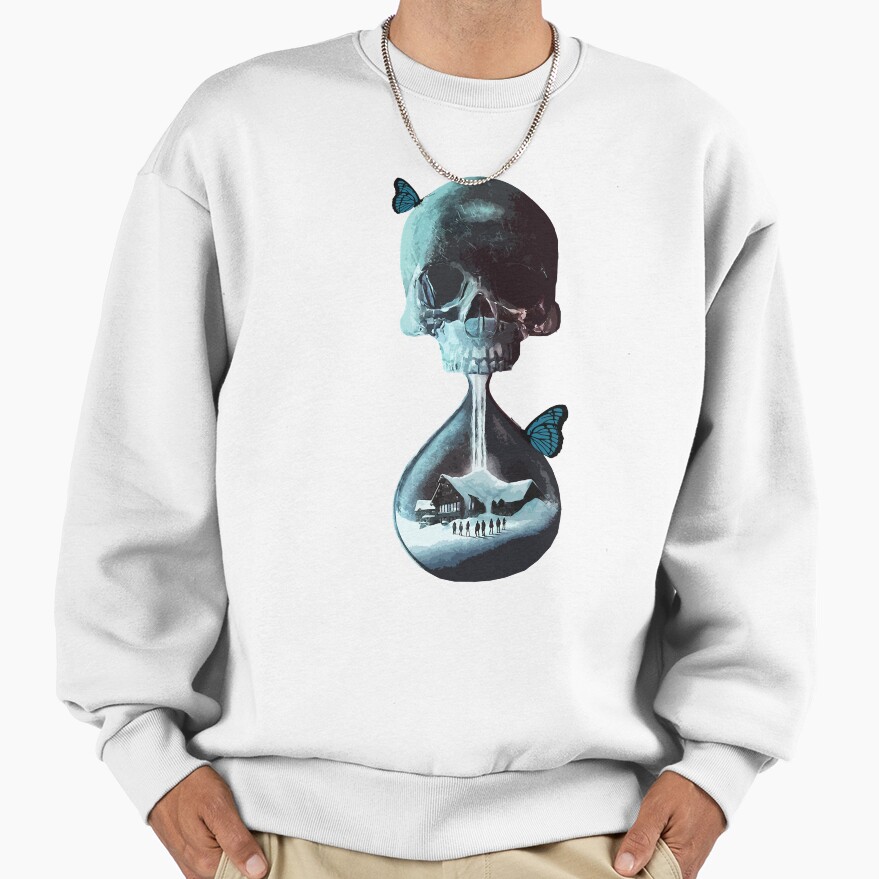 Hot Design Until Dawn Skull And Butterflies Sweatshirt