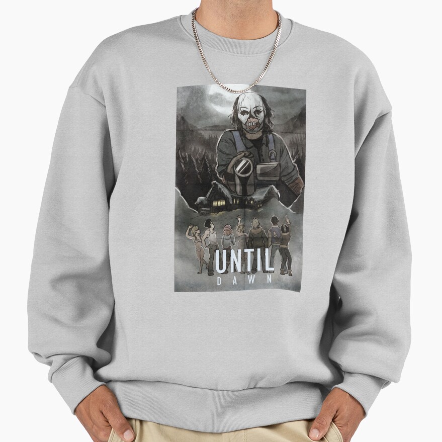 Game Until Dawn Psycho Vintage Design Sweatshirt - Image 4