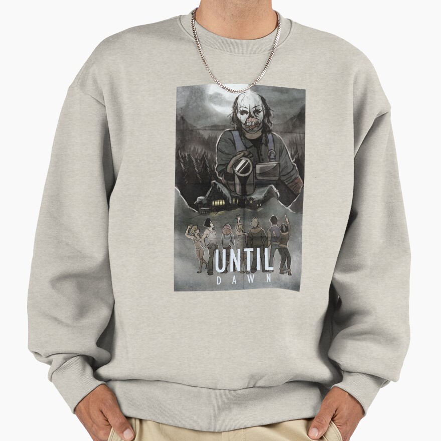 Game Until Dawn Psycho Vintage Design Sweatshirt - Image 3