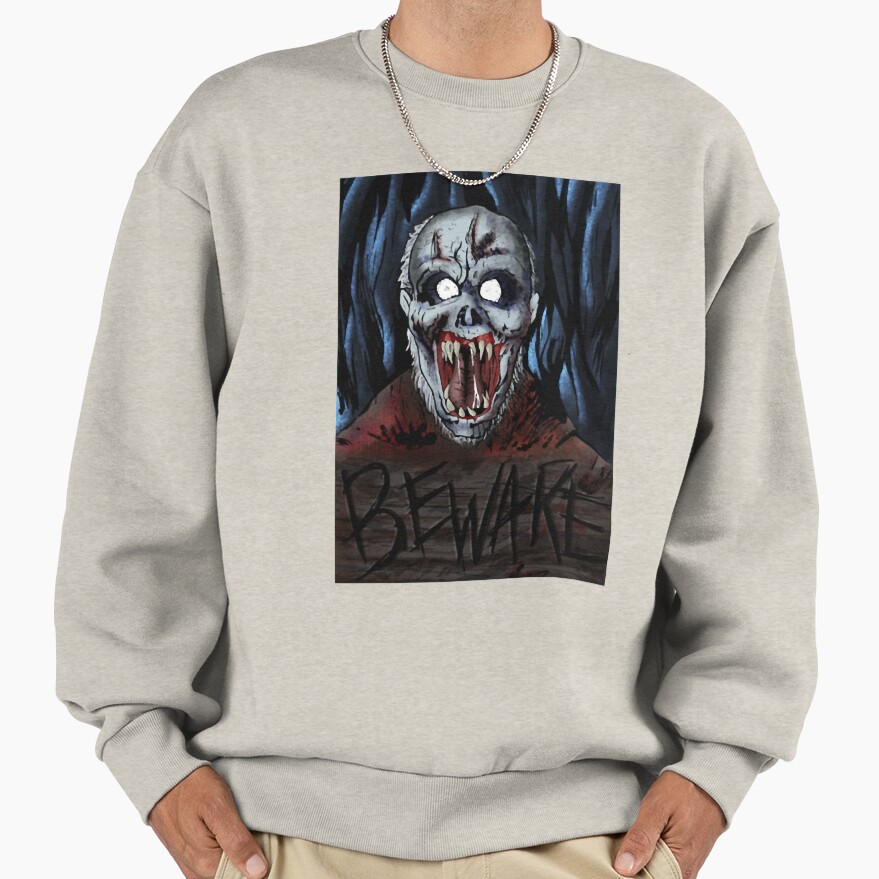 Beware The Wendigo Until Dawn Famous Horror Sweatshirt - Image 3