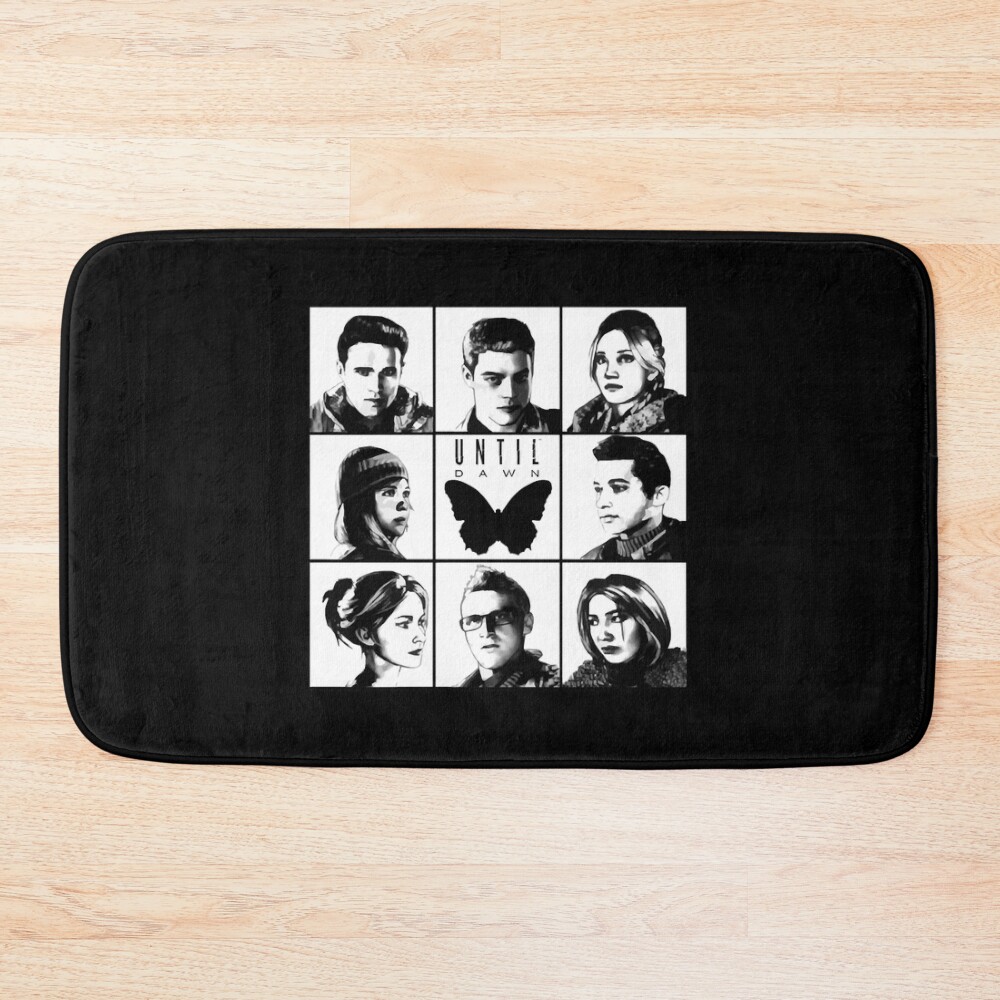 Hot Game Until Dawn Main Characters Bath Mat