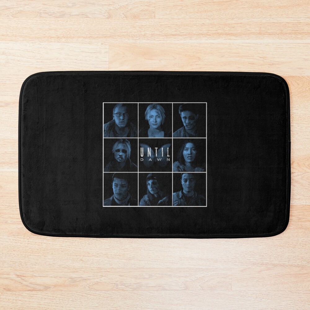 Hot Game Until Dawn All Characters Bath Mat