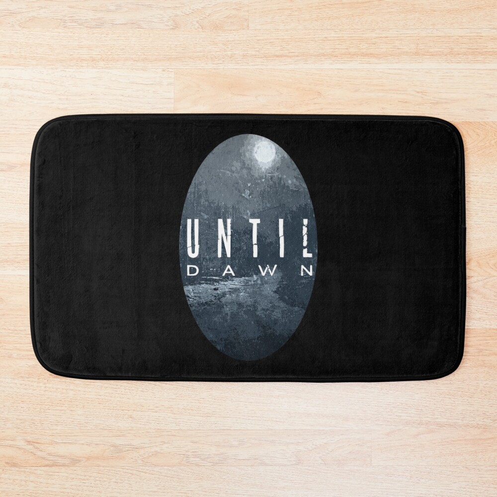 Game Until Dawn Logo Classic Design Bath Mat