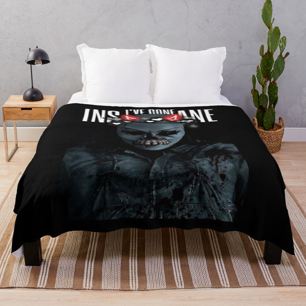 Until Dawn I Ve Gone Insane Cochise Throw Blanket