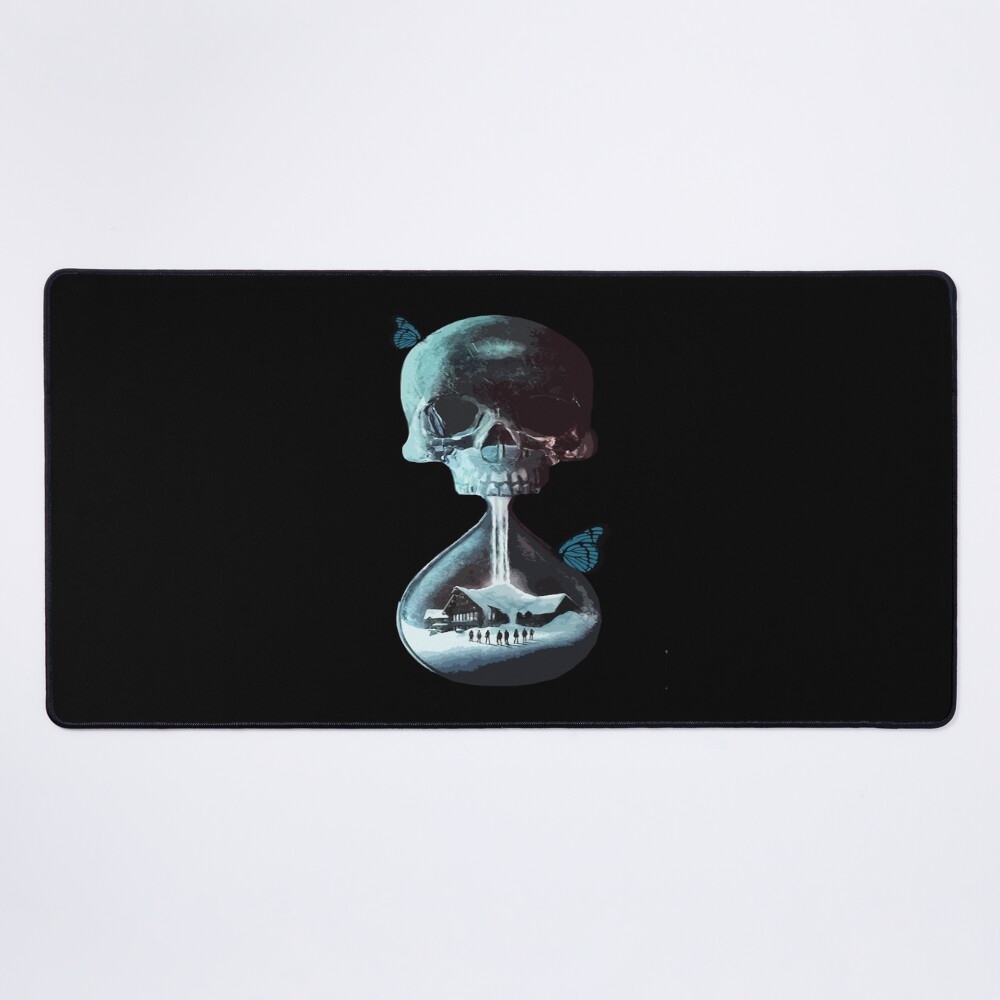 New Collection Until Dawn Skull And Butterflies Mouse Pad