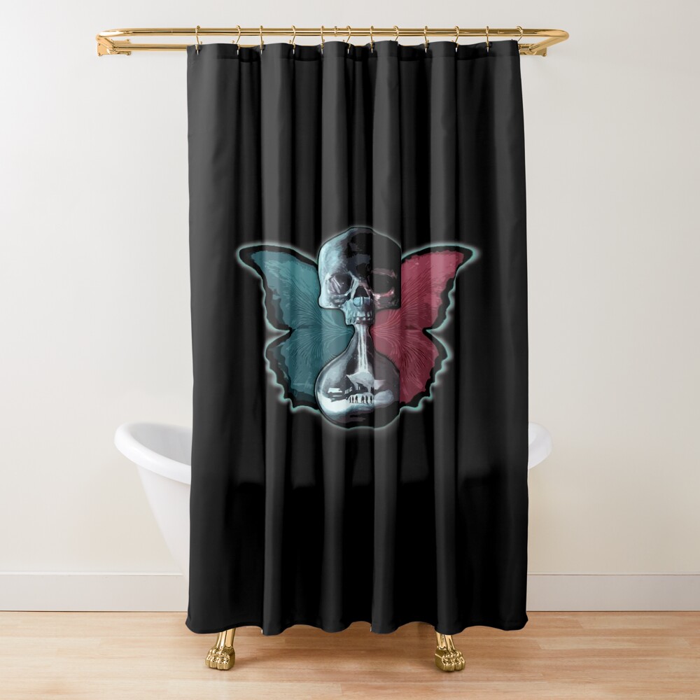 Until Dawn Life Or Death Colorfull Shower Curtain