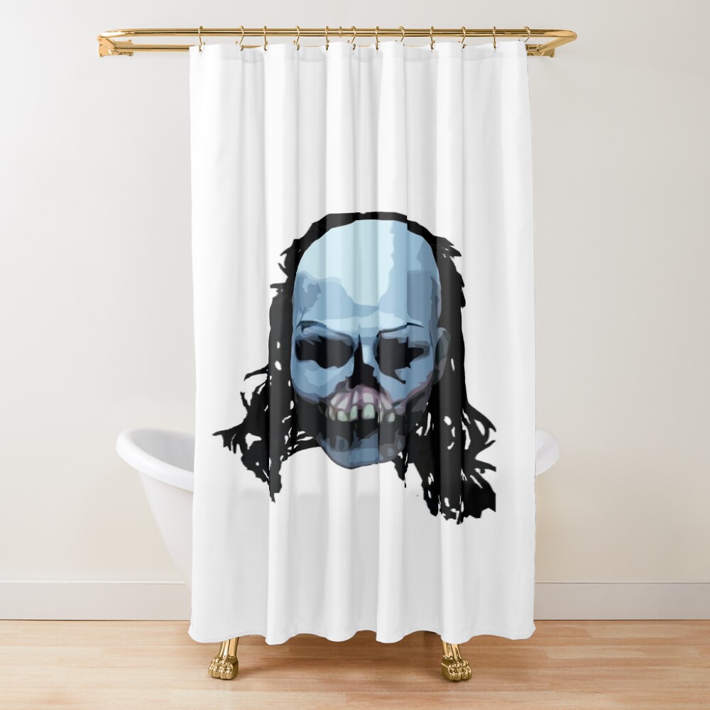 New Collection Until Dawn Face Cinematic Shower Curtain