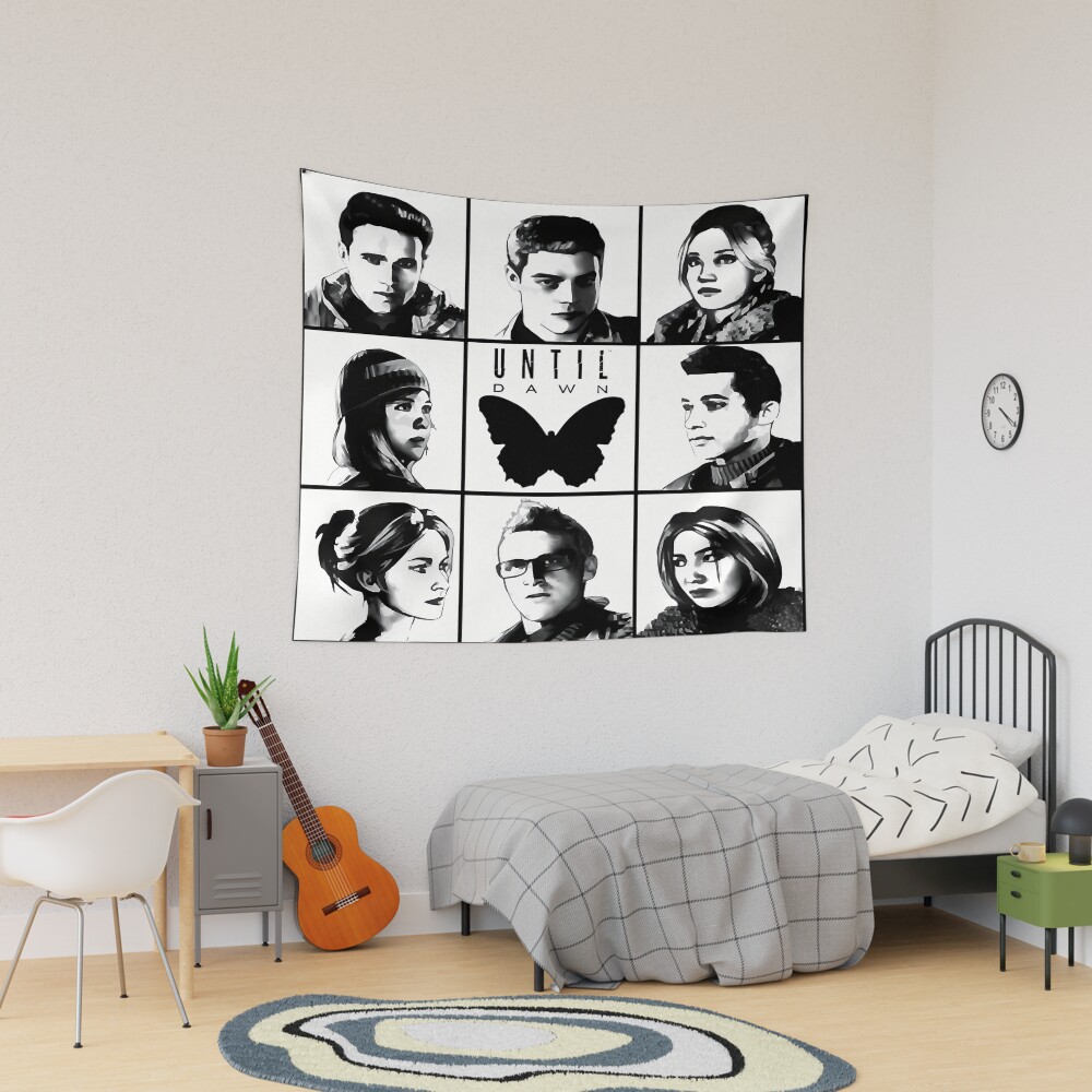 New Collection Until Dawn Main Characters Tapestry