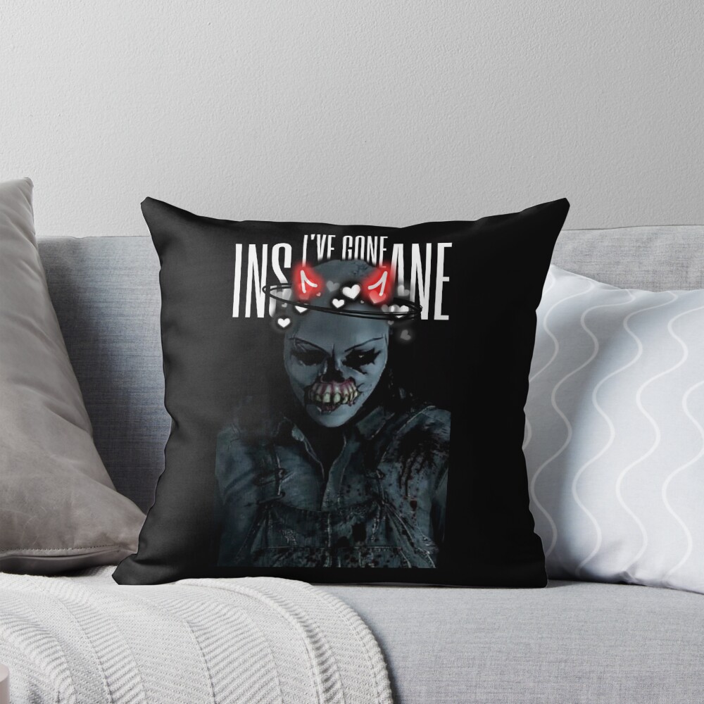Until Dawn I Ve Gone Insane Cochise Throw Pillow